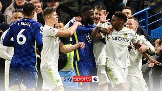 Chelsea and Leeds players brawl at full-time after late penalty 