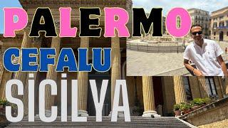 Sicilya'nın Başkenti Palermo ve Tatil Kasabası Cefalu Vlog / Muhteşem Yemekler ve Harika Bir Deniz