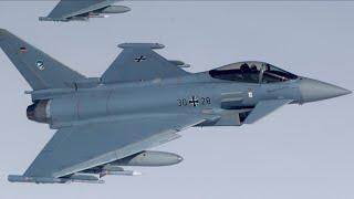 Airbus Commences Assembly of 38 Eurofighters for German Air Force