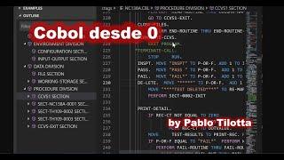 Curso de COBOL desde 0 - capítulo 02 / 21