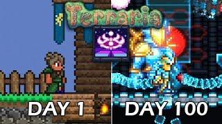 I Spent 100 Days in Terraria's Secrets of the Shadows Mod