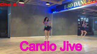 [ChoA line] Cardio Jive linedance l Easy Intermediate l Demo l 카르디오 자이브ㅣ자이브  l 인천송도라인댄스