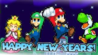 Mario's New Year! | Blazen Bros (Sprite Animation)