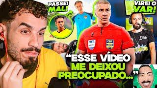 FIZ A PRÉ-TEMPORADA COM OS ÁRBITROS DA ELITE! | REACT CARTOLOUCOS