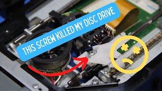 Repairing an Xbox 360 Disc Drive: Screw this screw!