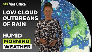 08/08/24 – Rain pushing towards the north east – Morning Weather Forecast UK –  Met Office Weather