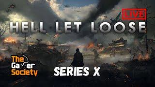 [LIVE] HELL LET LOOSE ON SERIES X: SIXTH TIME PLAYING - WORLD WAR II - PVP - TGS - STREAM - VI - 6!