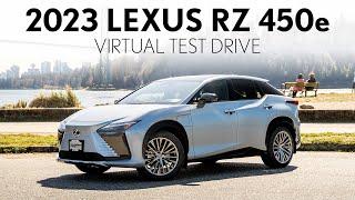 2023 Lexus RZ 450e Executive Walkaround and Virtual Test Drive