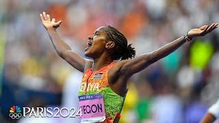 Faith Kipyegon OWNS the women’s 1500m after record third gold medal | Paris Olympics | NBC Sports