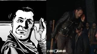 The Walking Dead II Negan Show vs The Comics