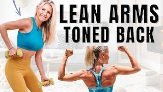 10 minute LEAN ARMS & TONED BACK - upper body sculpt