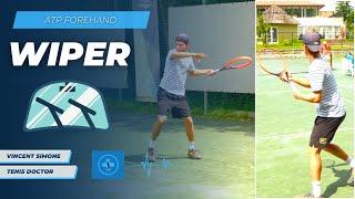 ATP Forehand Technique: Windsheild Wiper With Benjamin George On Court With Tennis Doctor