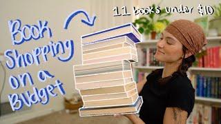 book shopping on a budget $$ | book haul, book unhaul, book shopping at multiple bookstores