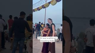 Felt like celebrities for the one month we were there #travel #backpacking #india
