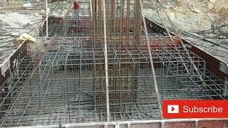 Reinforcement Of Pedestal Footing and foundation