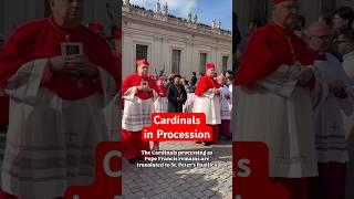 Cardinals who will enter the Conclave process with the Coffin of Pope Francis