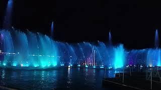 TOURISM DANCING FOUNTAIN LIGHTS WATERFRONT CITY PANGURURAN | SAMOSIR ISLAND #f1h2o