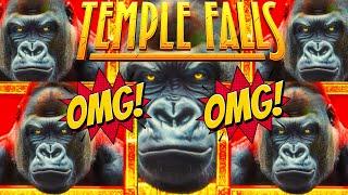BEST SLOT MACHINE 2025??  WOW!! TEMPLE FALLS Slot Machine (INCREDIBLE TECHNOLOGIES)