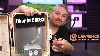 400FT Run: Fiber Or CAT6 Cable?