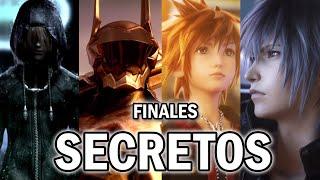 Kingdom Hearts - Todos los Finales Secretos / All Secret Endings