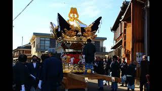 令和５年　北条節句祭り　住吉神社　市村屋台　納品から入魂式　写真集