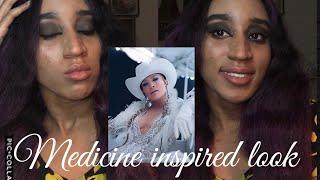 Jennifer Lopez “Medicine “ Music Video Makeup tutorial | Collab w/ PurplePinkRed