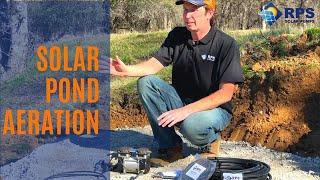 Solar Powered Pond Aeration Kit | Full Install and Demo