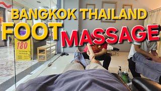 BANGKOK THAILAND FOOT MASSAGE | Number One thing to do in Bangkok