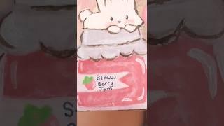 Painting on a shoebox part 2 #painting #art #artist #diy #shoeboxdiy #paint #bunnypainting #cute
