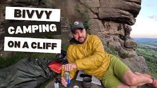 Peak District Bivvy Bag Stealth Wild Camping On Curbar Edge