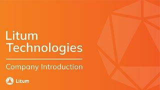 Litum Technologies Company Introduction (IoT & RTLS) | Litum