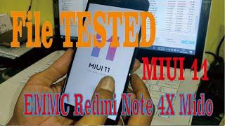 Replace Emmc Redmi Note 4X Mido, Cara mengganti Emmc Redmi Note 4X Qualcom, Tested Miui 11