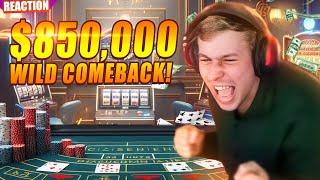 The Craziest Blackjack Chase I've Seen In a Long Time from Xposed! He's Unstoppable! #reaction