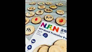 #DIY NuFun Wood Slice Language Objects to Sound Matching #freeprintable #phonics #kidsactivities