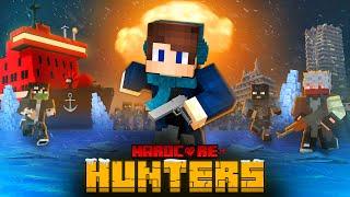 100 HUNTERS WILL BE TRYING TO CATCH ME IN THE WINTER APOCALYSE IN MINECRAFT