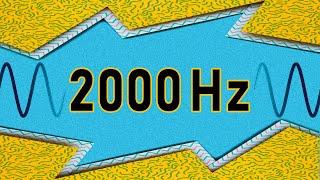 2000 Hz TEST TONE SOUND