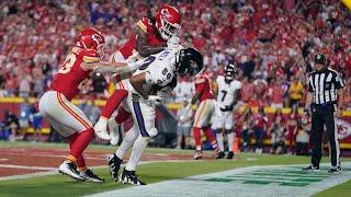 NFL Highlights | "BY A TOE!" - Insane end zone ending to Chiefs-Ravens season opener | #NFL 2024