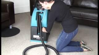 How to Clean a Carpet using the Hydromist Compact