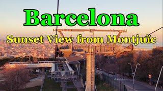 [SPAIN-BARCELONA] Sunset View from Montjuïc 22/JAN/2022 05:30 pm