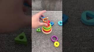 Wooden blocks for kids   | stacking blocks for kids