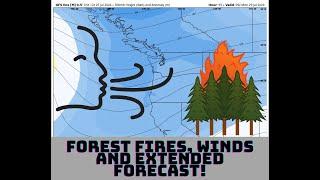 Pacific NW Weather: Fires, Winds and Precipitation?