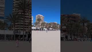 Beach time at Playa de San Juan in Spain