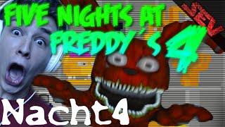 MISTVIEH! - Lets Play Five Nights at Freddy's 4 (Nacht 4)  FNAF4 [Deutsch]