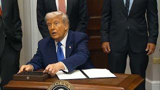 Trump SURRENDERS to China and he wants YOU to say THANK YOU!