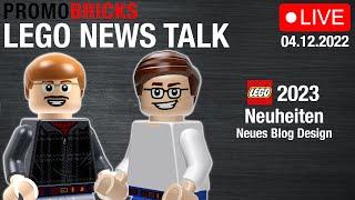 PROMOBRICKS LEGO News Talk: LEGO 2023 Neuheiten & neues Blog Design