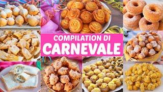 CARNIVAL DESSERTS COMPILATION - A Thousand Easy Recipes by Benedetta