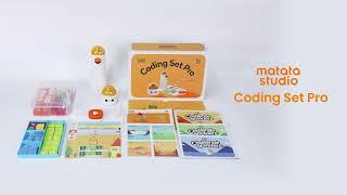 MatataStudio Coding Set Pro Hands-on Coding Robot  Innovative STEAM Education for aged 4-9