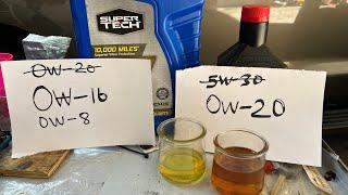 Chevy runs on 5w-30 vs 0w-20, why GM owners switching to 5w-30 oil?