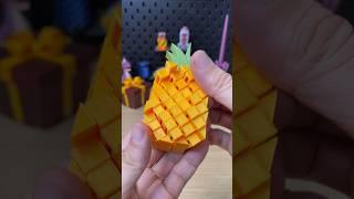 3D Printed Pixel Pineapple Fidget