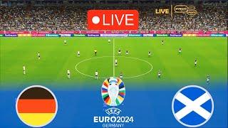  LIVE : Germany vs Scotland LIVE | UEFA EURO CUP 2024 | Full Match Streaming